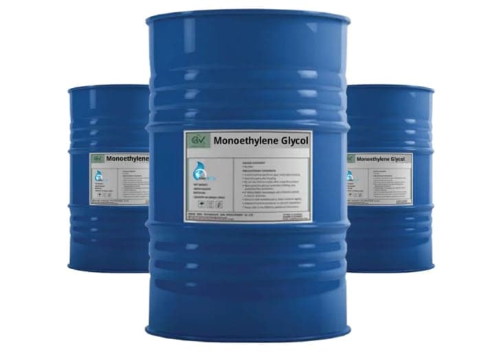 Monoethylene Glycol — Clear, colorless, odorless liquid