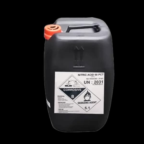 Nitric Acid 68% — Clear to pale yellow liquid