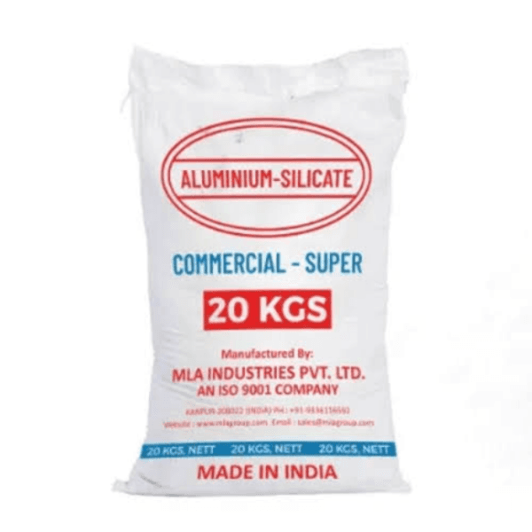Aluminium Silicate — White to off-white powder