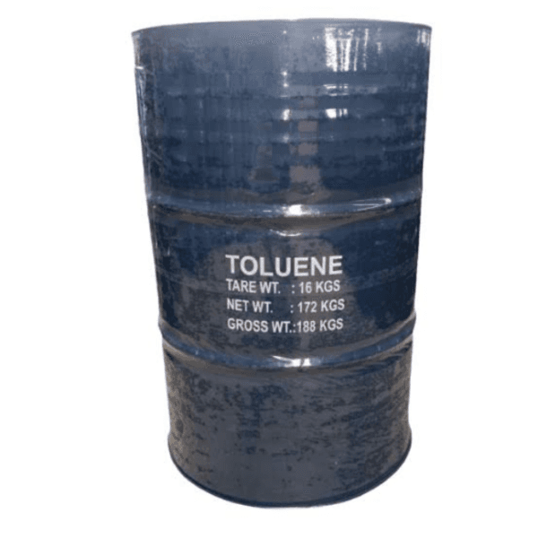 Toluene — Clear, colorless liquid