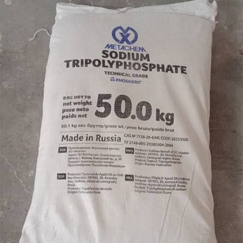 Sodium Tripolyphosphate — White odorless powder