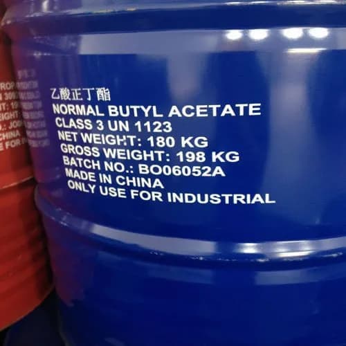 Normal Butyl Acetate — Clear, colorless liquid