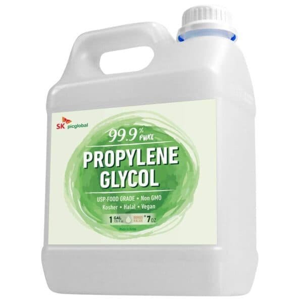 Propylene Glycol — Clear, colorless, odorless liquid