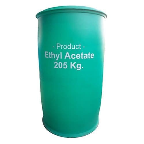 Ethyl Acetate — Colorless, clear liquid with fruity/pear odor