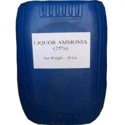 Liquor Ammonia — Clear, colorless liquid
