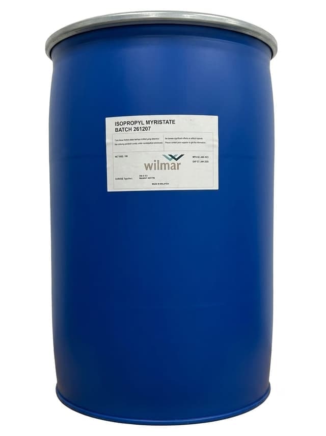 Isopropyl Myristate — Clear, colourless liquid