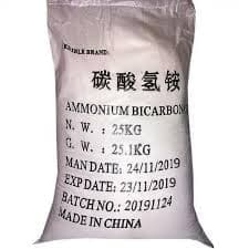 Ammonium Bicarbonate — White powder