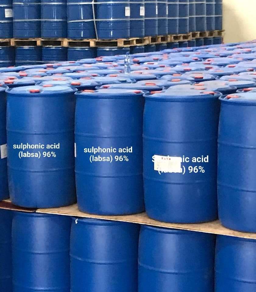 Sulphonic Acid (LABSA) 96% — Clear, viscous liquid