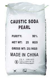 Caustic Soda Pearl — Granular, white solid