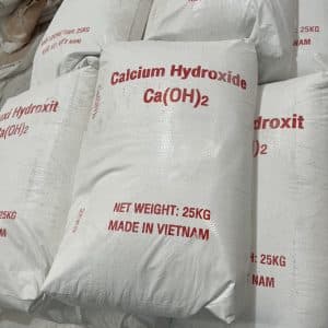 Calcium Hydroxide — White powder