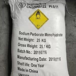 Sodium Perborate Monohydrate — White powder