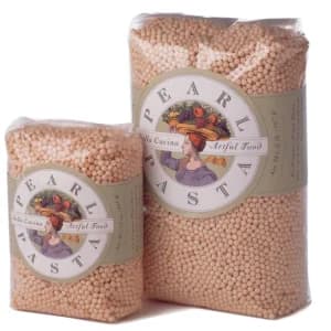 PEARL PASTA — Granular form, suitable for culinary use.