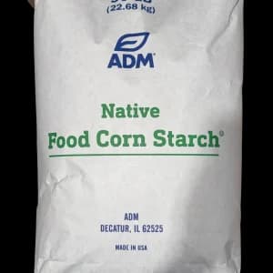 Native Food Corn Starch — Fine white powder
