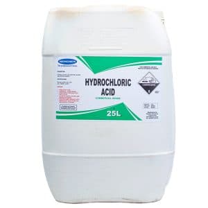 Hydrochloric Acid 35% — Clear, colorless liquid