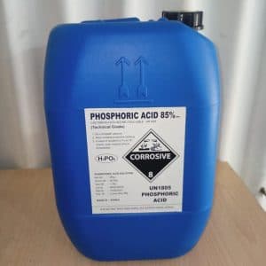 Phosphoric Acid 85% — Colorless liquid
