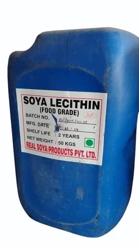 Soya Lecithin (Food Grade) — Light brown liquid