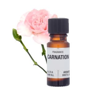 CARNATION — Clear liquid, floral fragrance.