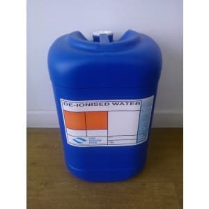 De-Ionised Water — Clear liquid