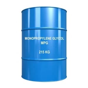 Monopropylene Glycol MPG — Clear, colorless liquid.