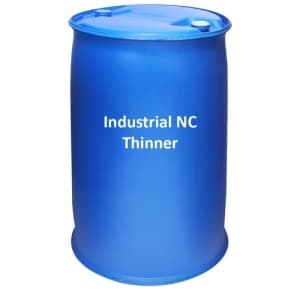 Industrial NC Thinner — Clear liquid.