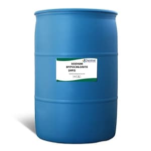 Sodium Hypochlorite — Clear, pale yellowish liquid