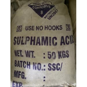 Sulfamic Acid — White crystalline solid.