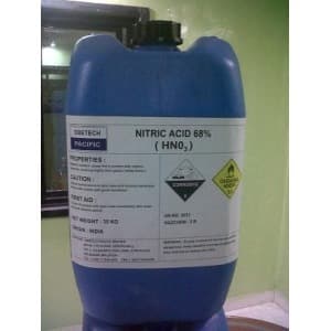 Nitric Acid 68% — Colorless liquid