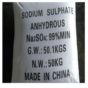 Sodium Sulfate Anhydrous — White powder