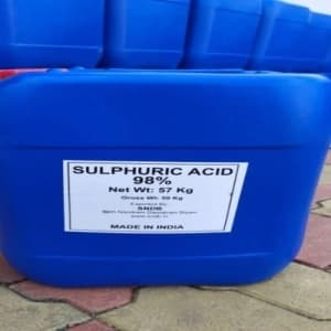 Sulfuric Acid 98% — Clear, colorless liquid
