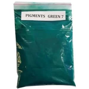Pigments Green 7 — Vibrant green powder