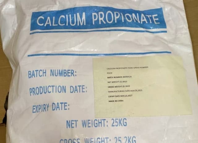 Calcium Propionate — White powder