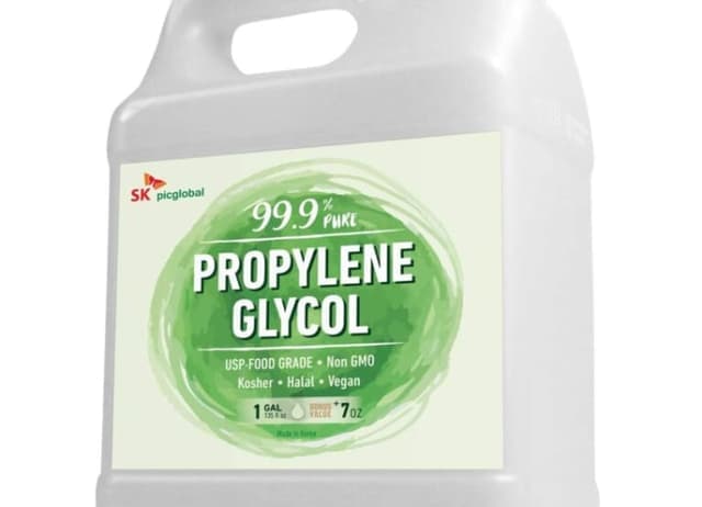Propylene Glycol — Colorless, odorless liquid
