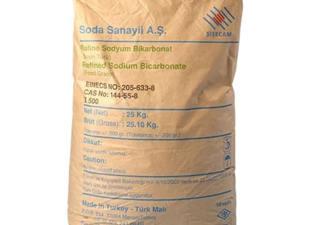 Refined Sodium Bicarbonate — White crystalline powder