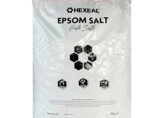 Epsom Salt — Granular white solid