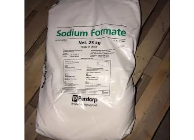 Sodium Formate — White crystalline powder