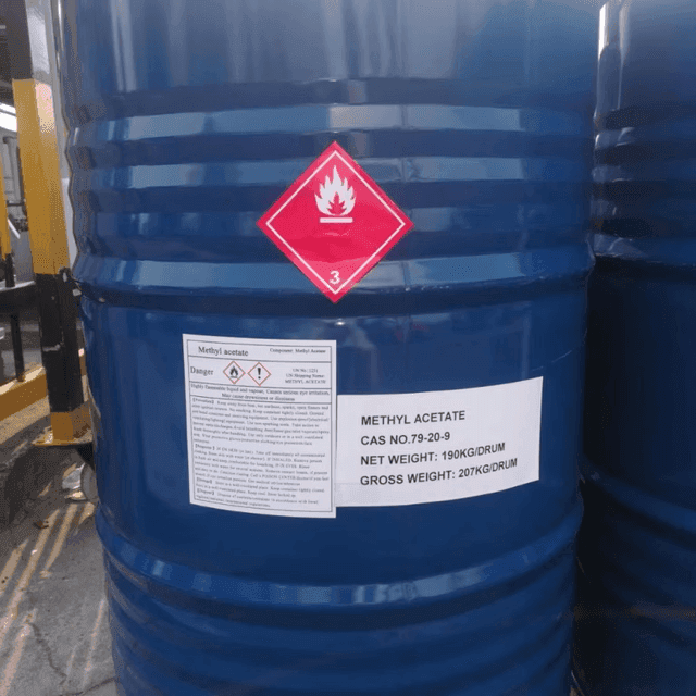 Methyl Acetate — Clear, colorless liquid